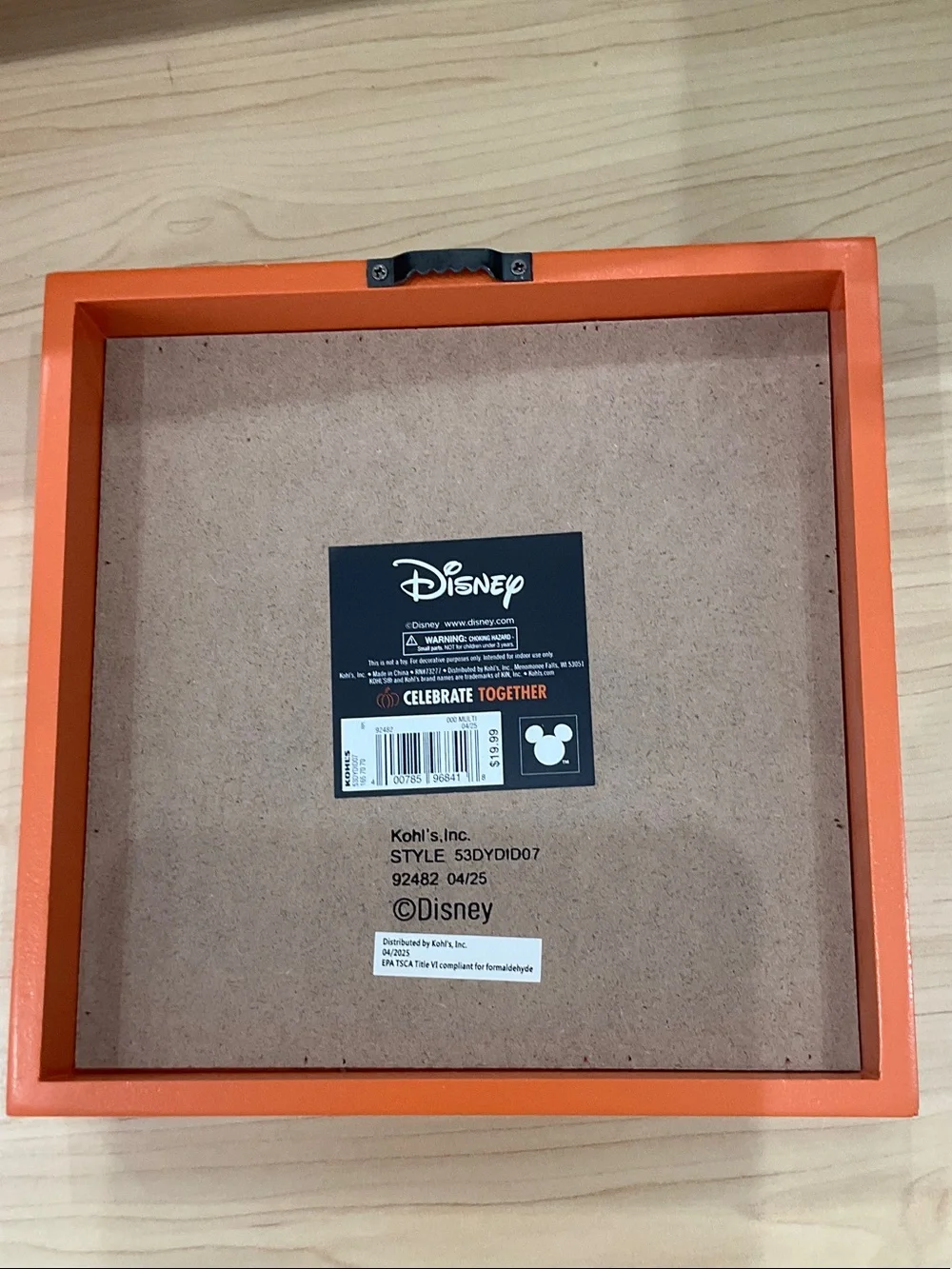Disney 'Give Me Candy' Wall Art - Purple & Orange